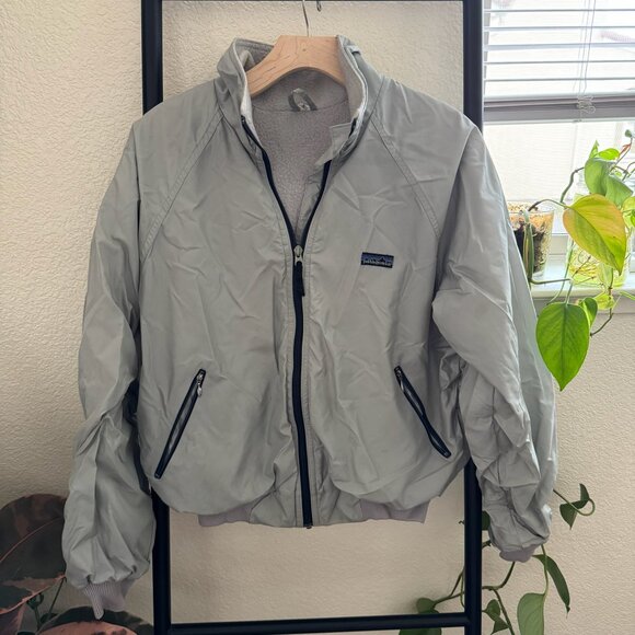 Vintage 80s Patagonia Nylon Bomber Jacket Size Small - Picture 1 of 5